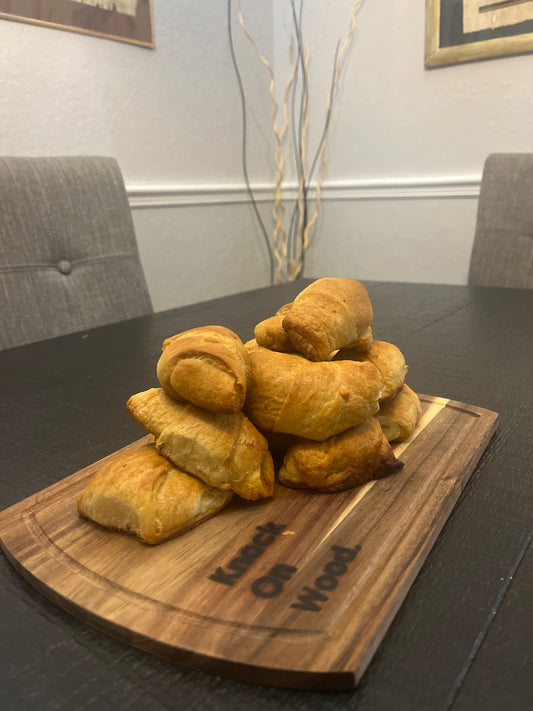 Knock on Wood™ Charcuterie Board – Good Fortune Served Fresh