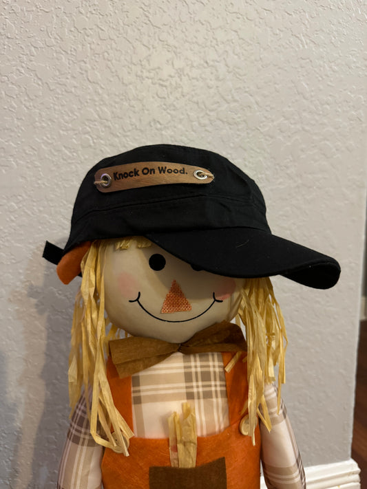 Knock on wood hat