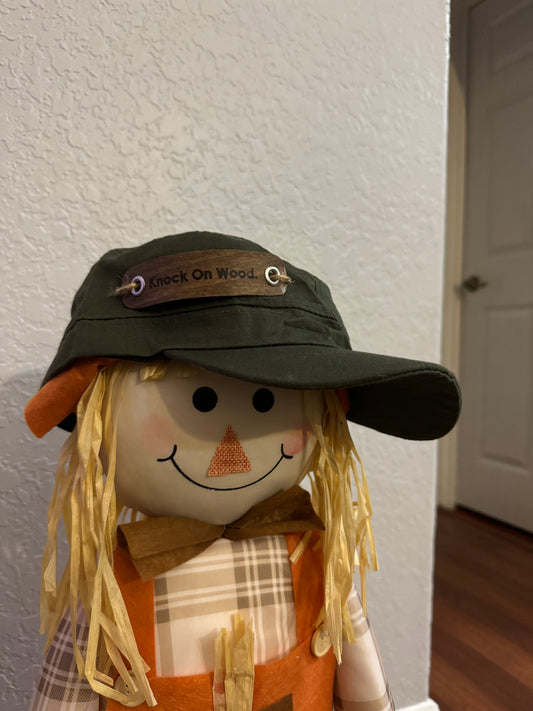 Knock on wood hat